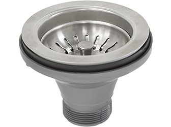 Porcelanosa Kitchen Kitchen drain without overflow Satin L52: Accesorios de Superficie Sólida  